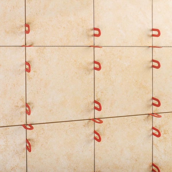 1/8 in. Horseshoe Shim Tile Spacers for Marble, Granite and Stone Floor and Wall Installations (150-Pack)