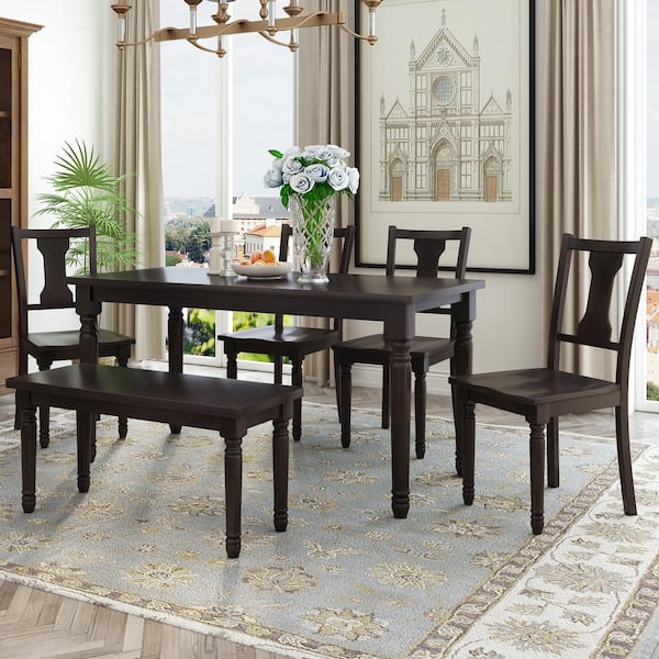 porter dining table and 6 chairs set