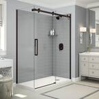 MAAX Utile Metro 32 in. x 60 in. x 83.5 in. Right Drain Corner Shower ...