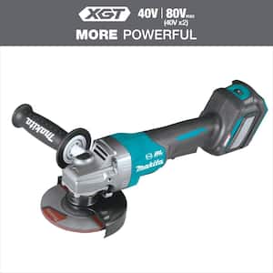 40V Max XGT Brushless Cordless 4-1/2/5 in. Paddle Switch Angle Grinder with Electric Brake, AWS Capable (Tool Only)