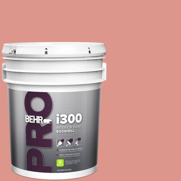 BEHR PRO 5 gal. #180D-4 Coral Serenade Eggshell Interior Paint