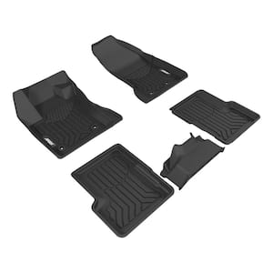 StyleGuard XD Black Custom Heavy Duty Floor Liners, Select Jeep Renegade, 1st and 2nd Row
