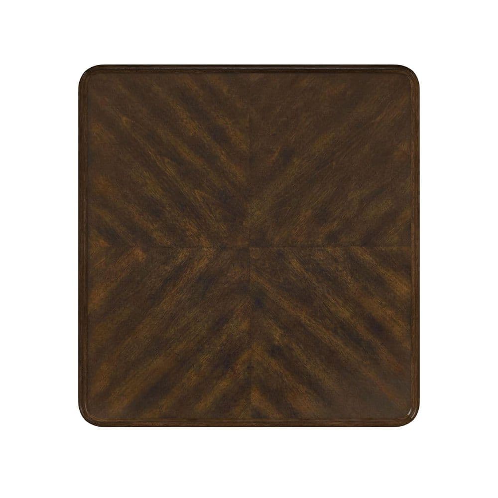 Stark 24 in. Cherry Rectangle Wood End Table with Spacious Drawer - thumbnail 8