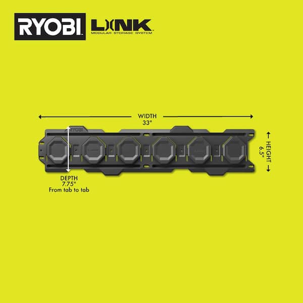 RYOBI - LINK 15-Piece Wall Storage Kit