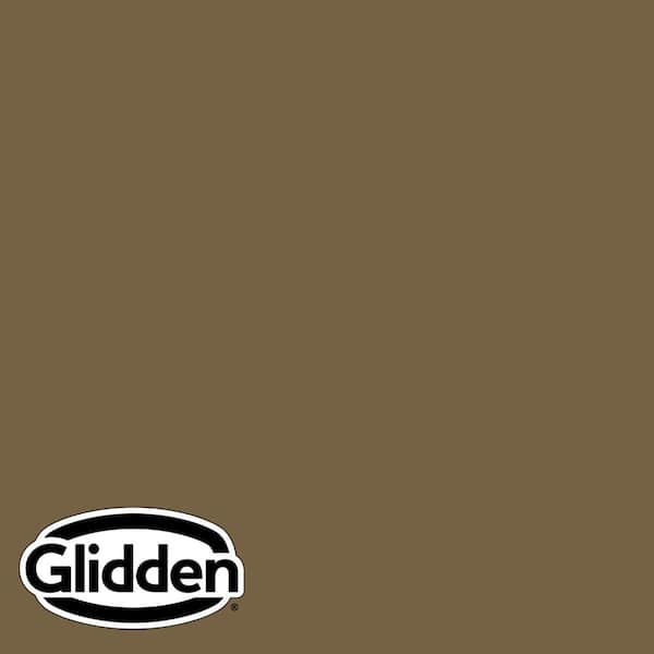 Glidden Essentials 5 gal. PPG1097-7 Olive Wood Satin Exterior Paint