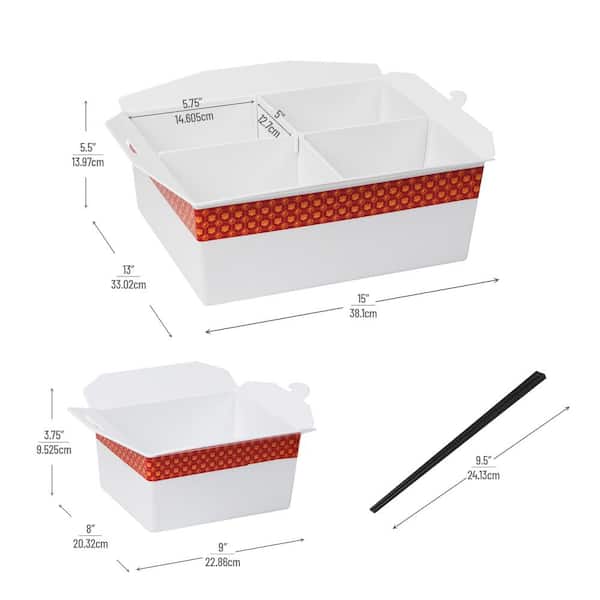 Multi Compartment Disposable Food Container - China Multi