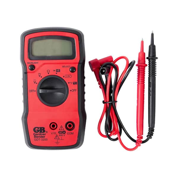 Multimeter for Electronic and Electrical Testing with 8 Functions and 20 Ranges 