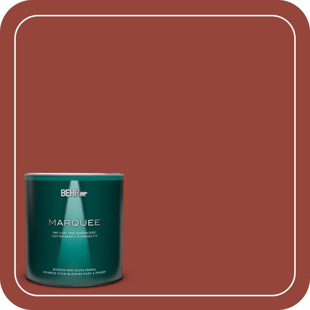 1 qt. #PPU2-17 Morocco Red Semi-Gloss Enamel Interior Paint & Primer price history on PriceWatchPro