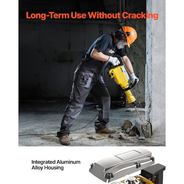 VEVOR Demolition Jack Hammer, 29. 72in. x6. 5 in. 2200W 1350 VEVOR Demolition Jack Hammer, 29. 72in. x6. 5 in. 2200W 1350