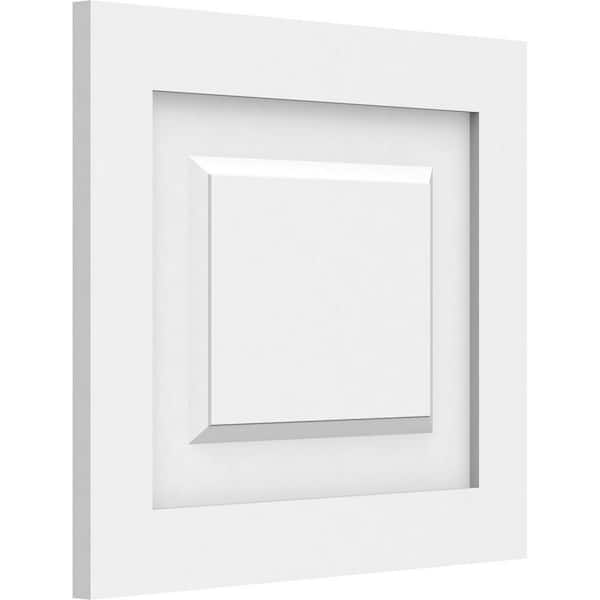 Ekena Millwork 32"W x 18"H x 5/8"P Legacy Raised Panel Decorative Wall Panel