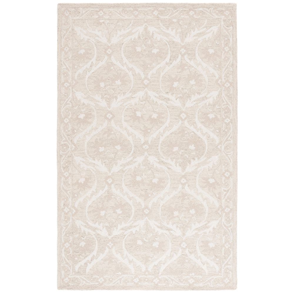 Blossom 6 ft. x 9 ft. Beige/Ivory Geometric Abstract Area Rug price history on PriceWatchPro