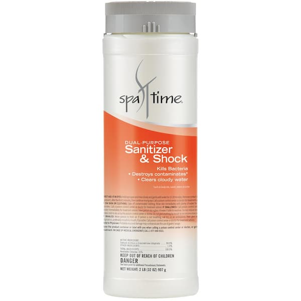 2 lbs. Spa Dual-Purpose Shock and Sanitizer Spa Chlorine