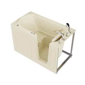 HD Series 32 in. x 60 in. Right Drain Quick Fill Walk-In Air Tub in Biscuit