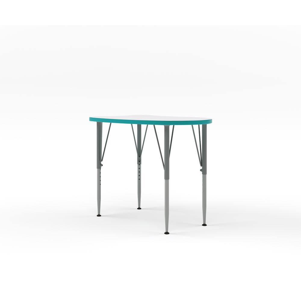 Versa Desk Curve Laminate Tall Size Height Adjustable Kids Desk Write-On/Wi
