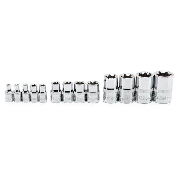 1/4, 3/8, 1/2 in. E-Torx Socket Set