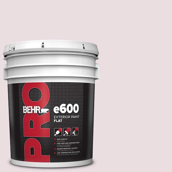 BEHR PRO 5 gal. #HDC-CT-08 Pink Posey Flat Paint