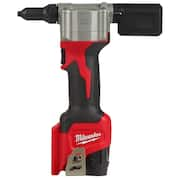 M12 12-Volt Lithium-Ion Cordless Rivet Tool Kit with (2) 1.5Ah Batteries and Charger