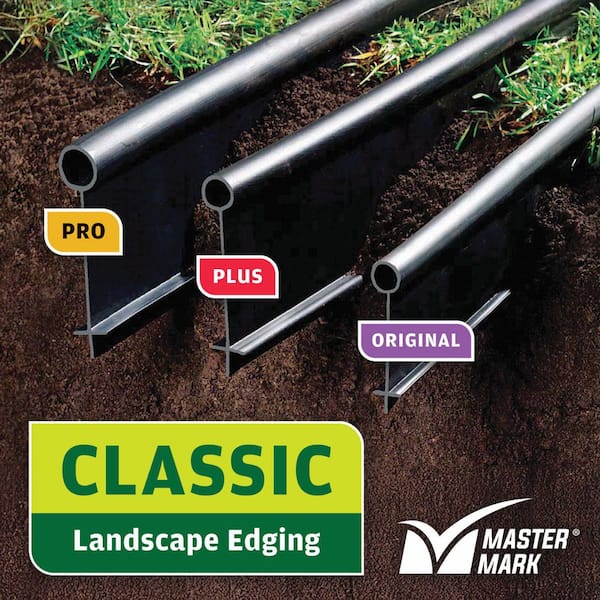 Master Mark Plastics® 20' Master Gardener® Plus Black Landscape Edging Master Mark Plastics® 20' Master Gardener® Plus Black Landscape Edging