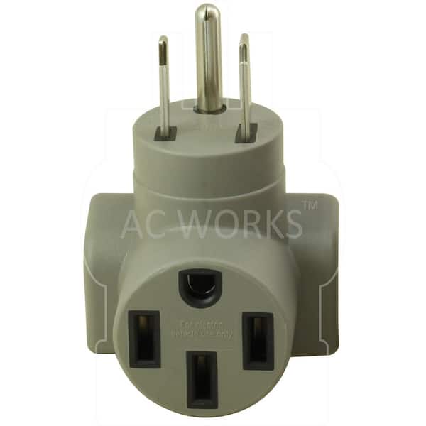 AC WORKS 50 Amp Electrical Vehicle Charging Adapter for Tesla use