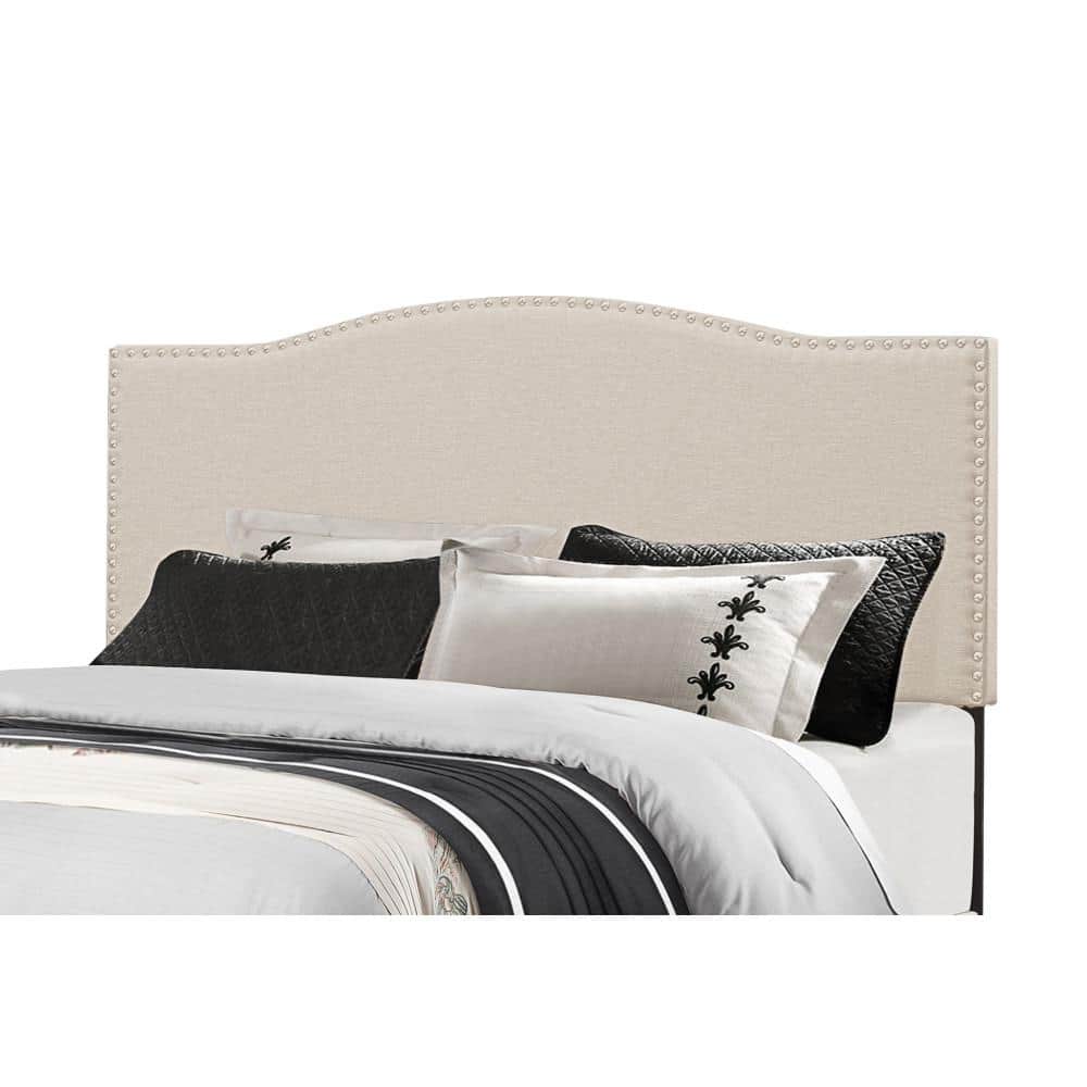 Hillsdale Furniture Kiley Beige Linen Full/Queen Headboard Upholstered