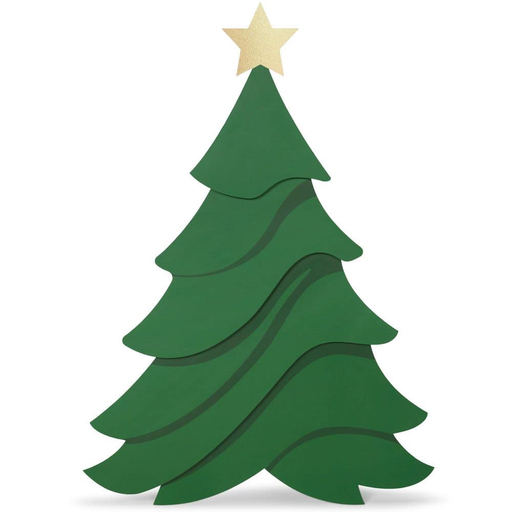 Best Choice Products 4 ft. PVC Christmas Tree Silhouette Yard ...