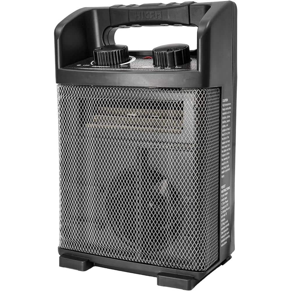 1500-Watt Electric Utility Space Heater Forced Air Furnace 5120 BTU with Th