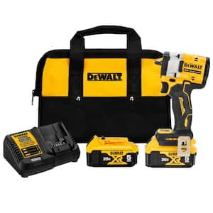 DEWALT 20V MAX XR Cordless Brushless 3/8 in. Compact Impact Wrench