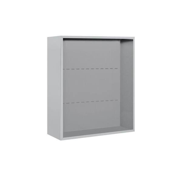 Salsbury Industries 3800 Series 2.25 in. W x 35.125 in. H Surface Mounted Enclosure for Salsbury 3709 Double Column Unit in Aluminum