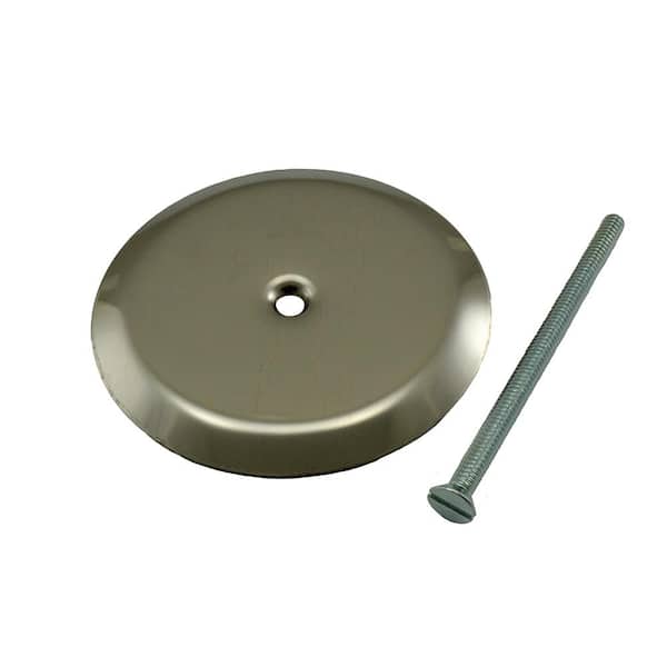 JONES STEPHENS 4 in. Stainless Steel Cleanout/Extension Cover Floor Mount with 4 in. Bolt