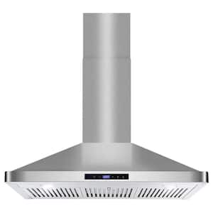 ♡ 0307 COS-63175 | 30″ Stainless Steel Wall Mount Range Hood with