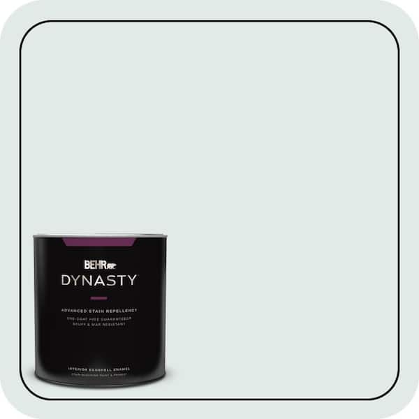 BEHR DYNASTY 1 qt. #W-D-520 Clear View Eggshell Enamel Interior Stain-Blocking Paint & Primer