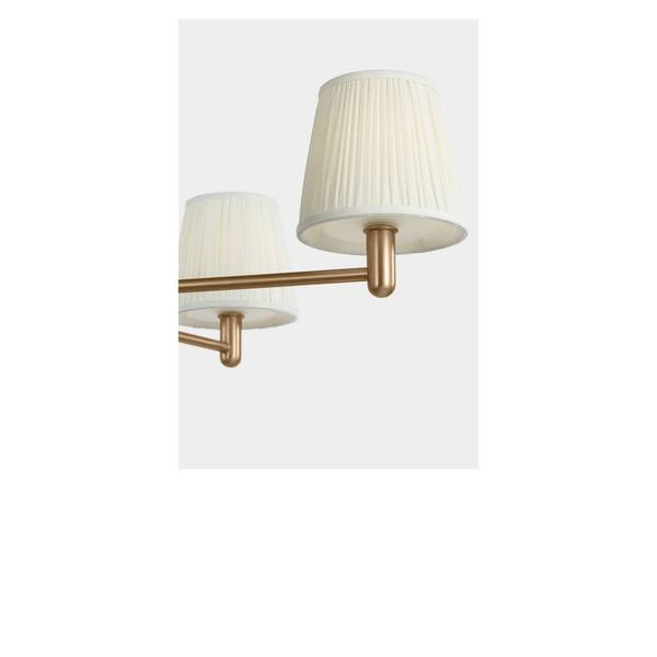 Generation Lighting Vilera 33.25 in. W x 7.38 in. H 5-Light Satin