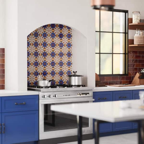 Provincial Deco Alhais 6 in. x 6 in. Porcelain Wall Tile (0.25 sq. ft. /Each)