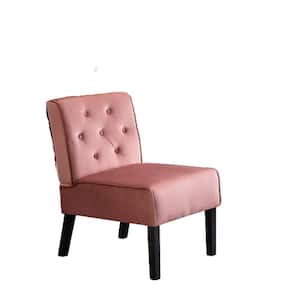 Adams Rose Velvet Accent Chair (Set of 2)