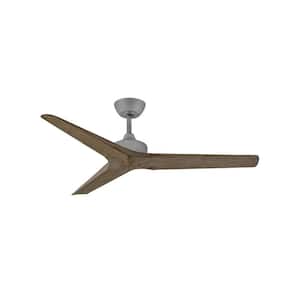 Chisel 52 in. Indoor/Outdoor Graphite Ceiling Fan with Wall Switch