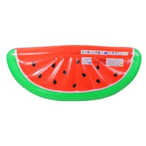 70.5 in. Inflatable Watermelon Lounge Pool Mat