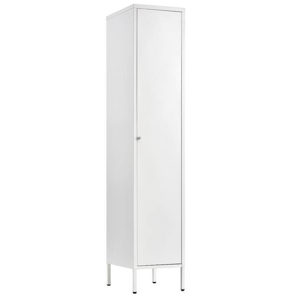 Furniturer Wimmer White Metal Accent, Black Storage Cupboard Ikea