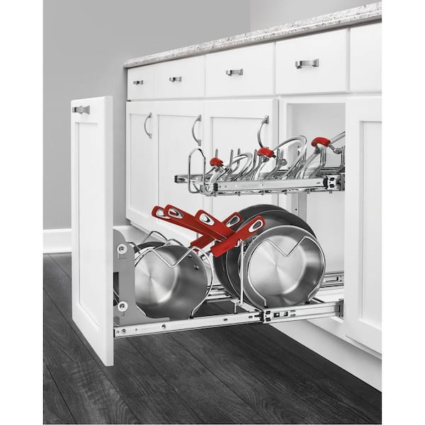 Rev-A-Shelf Two-Tier Soft-Close Pull-Out Cookware Organizers