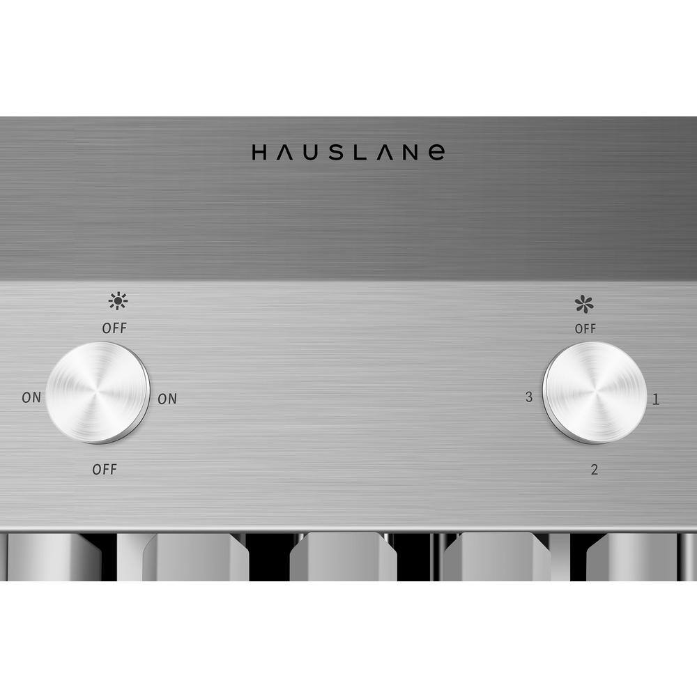 Hauslane Stainless Steel Convertible Insert Range Hood with Charcoal Filter