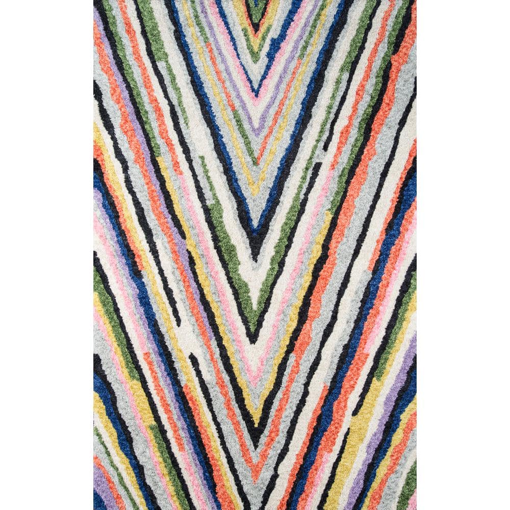 Notch Multi 9 ft. x 12 ft. Indoor Area Rug