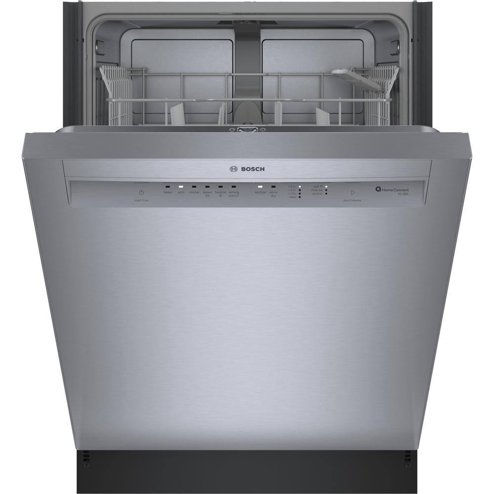 24" Stainless Steel Front Control Built-In Dishwasher