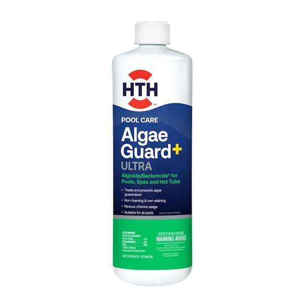 32 fl. oz. Pool Care Algaecide Algae Guard Plus Ultra 32oz, Pool Algaecide