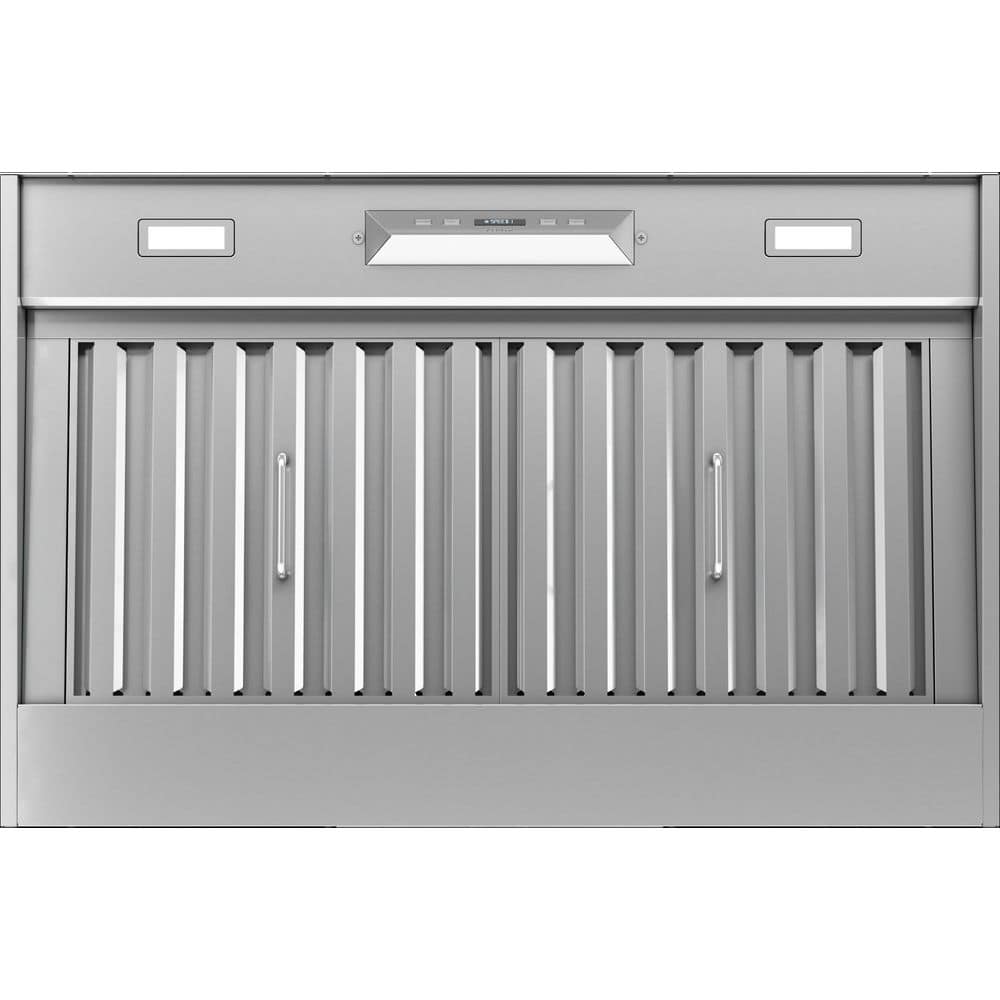Monsoon II 36 in. 650 CFM Ducted Insert Mount Range Hood with LED Light in Stainless Steel price history on PriceWatchPro