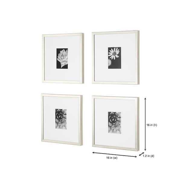 12x12 Picture Frames Set of 3, Natural Oak Wood Frame 12x12, 12 x 12 Wood  Frame with Mat for 10 x 10, Square 12x12 Frame with Tempered Real Glass