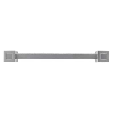 5 in. Satin Nickel Cube End Center-to-Center Pull