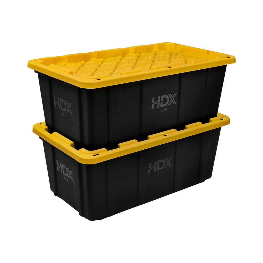 HDX 40 Gal. Tough Storage Tote