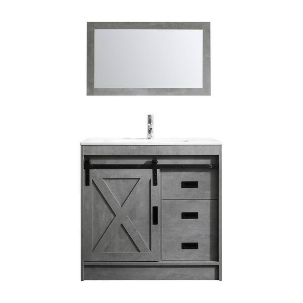 Reviews for 35.43 in. W x 17.72 in. D x 33.5 in. H Single Sink