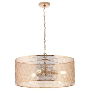 Rotary Ceiling Lamp POPILION Exquisite Ceiling Pendant Fixture Cone Crystal Ceiling Light Chandelier Lighting 