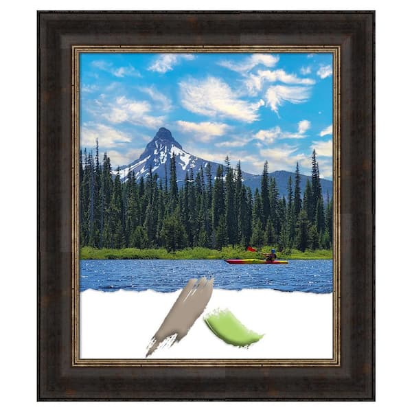 Amanti Art Varied Black Picture Frame Opening Size 20 x 24 in.