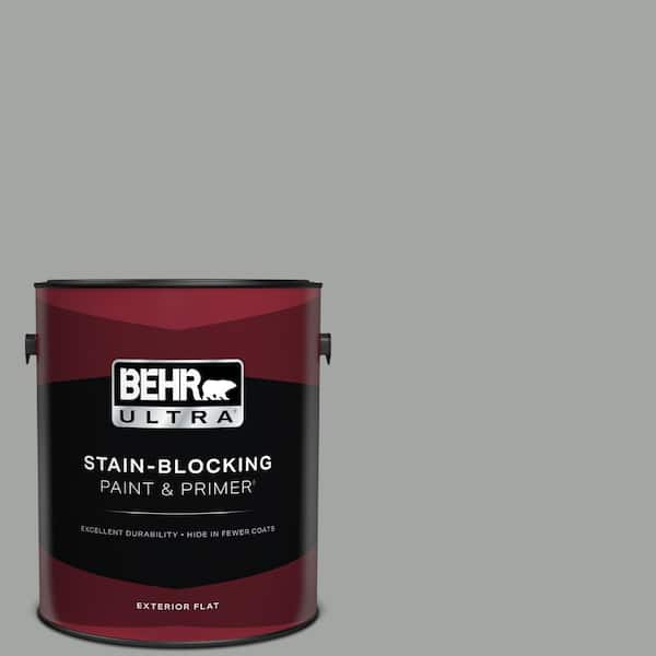 BEHR ULTRA 1 gal. #PPU25-16 Chain Reaction Flat Exterior Paint & Primer